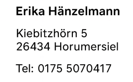 Adresse Gästehaus Hänzelmann